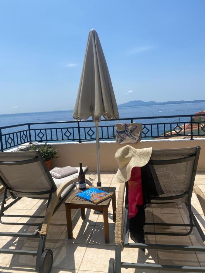 Beach Villa Aetos Kaminaki Nissaki Niszáki Kültér fotó