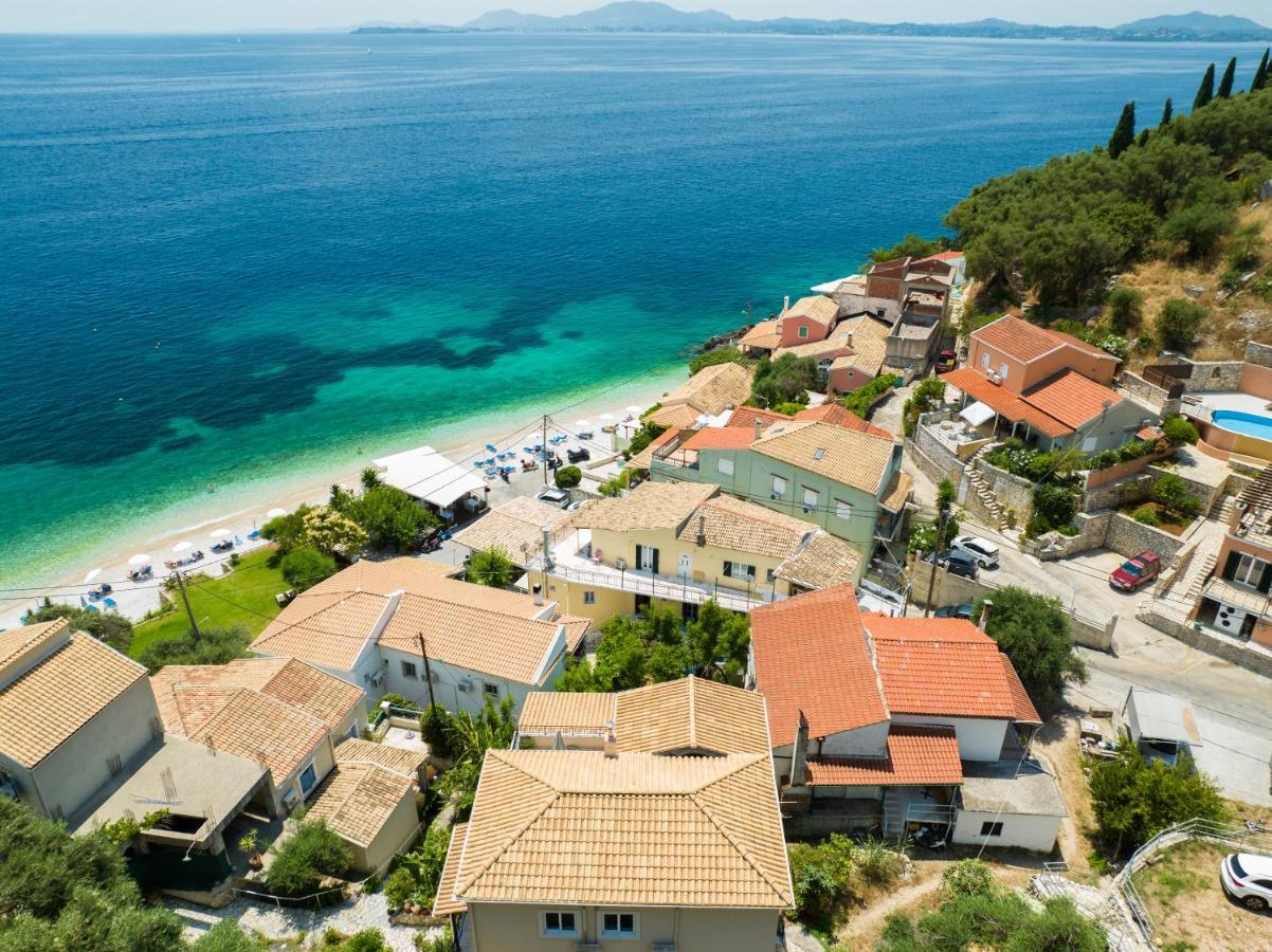Beach Villa Aetos Kaminaki Nissaki Niszáki Kültér fotó